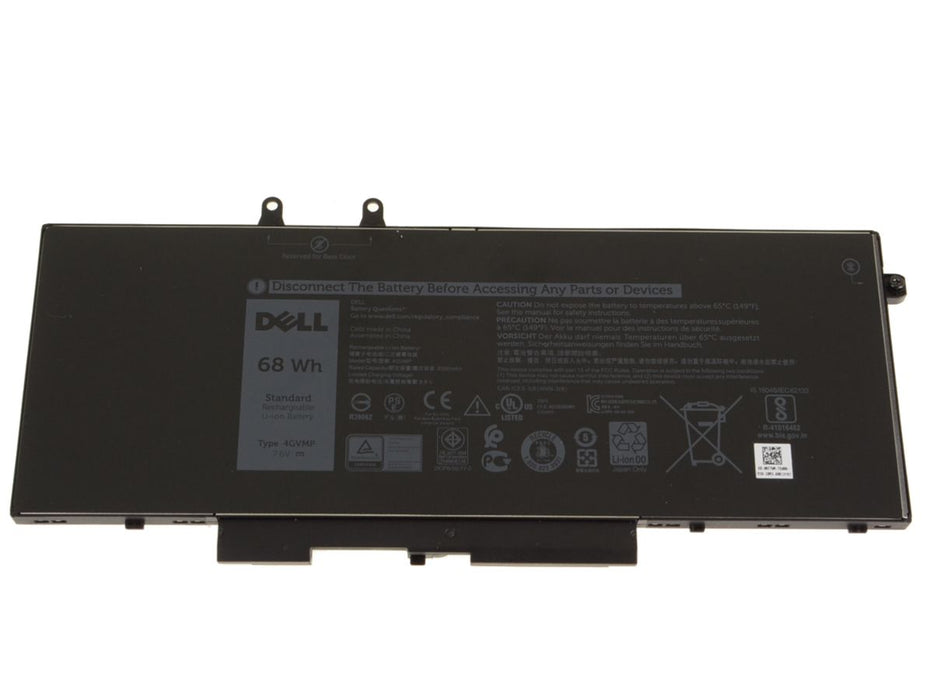 New  Dell OEM Original Latitude 5400 5500 Precision 3540 4-Cell 68Wh Laptop Battery 4GVMP