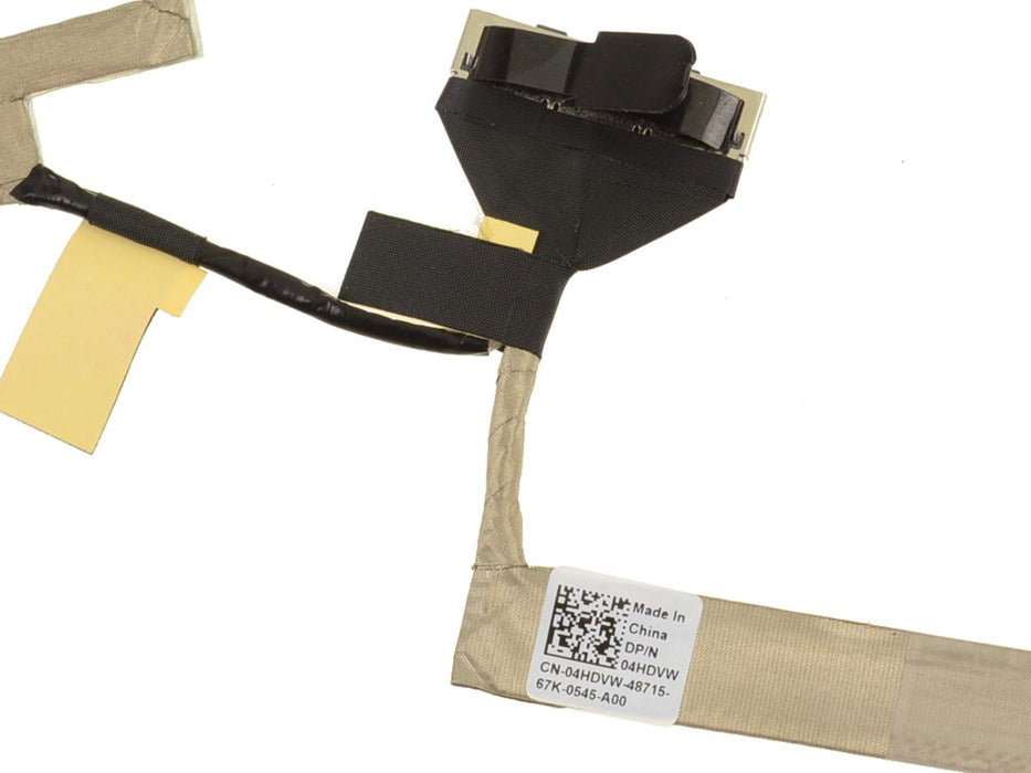 New Dell OEM Inspiron 13 (7352 / 7347 / 7348) 13.3" Touchscreen LCD Video Ribbon Cable - 4HDVW