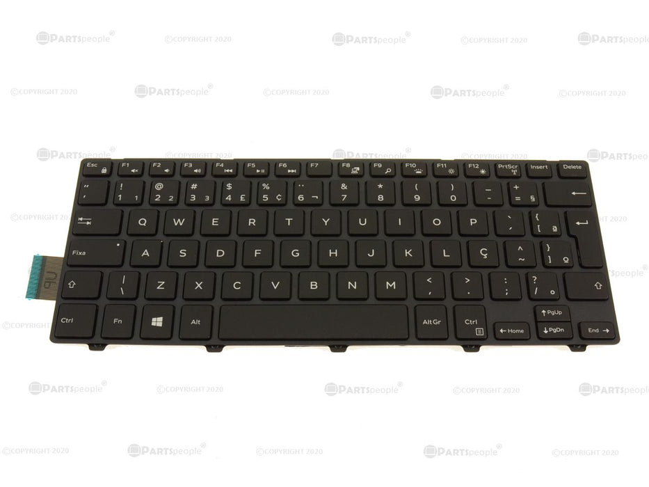 New Brazilizan Dell OEM Inspiron 3441 34423443  Latitude 3450 Backlit Laptop Keyboard 4KN02