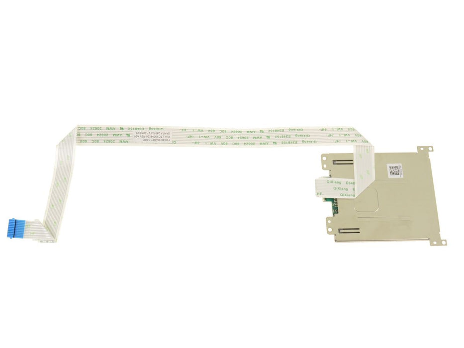 Used Dell OEM Latitude 7410 Laptop Smart Card Reader Slot Cage and Circuit Board 4RC5V