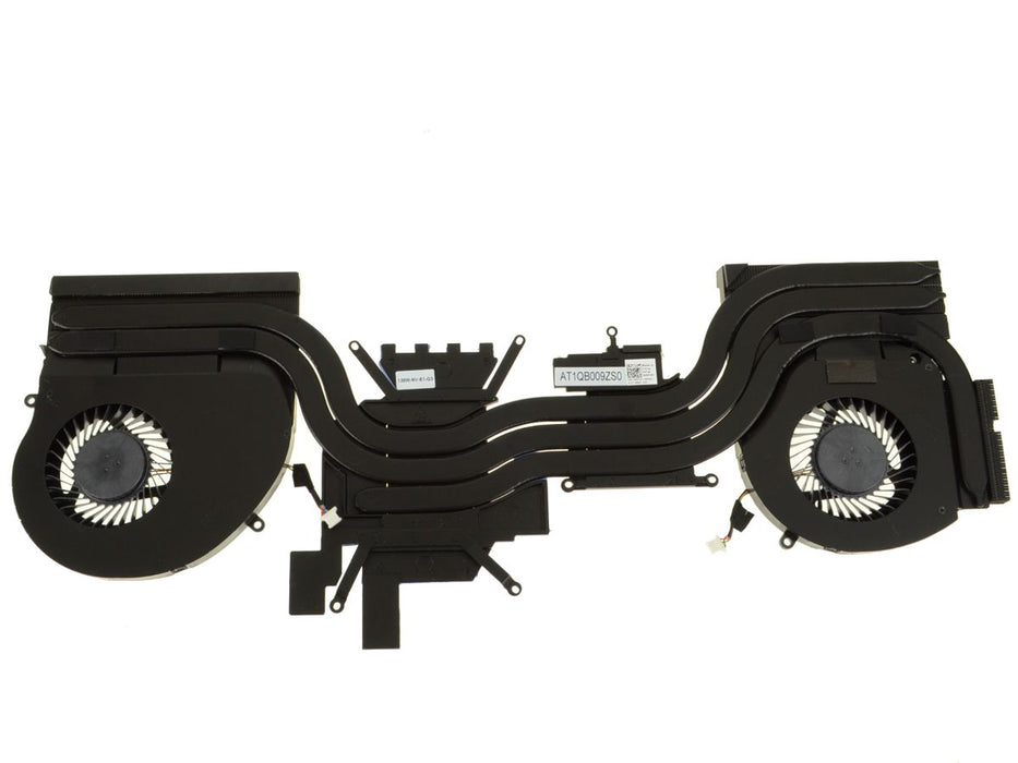 Used OEM Alienware 17 R4 CPU Graphics Cooling Heatsink Fan Assembly for Nvidia GTX 1080 4RFW1