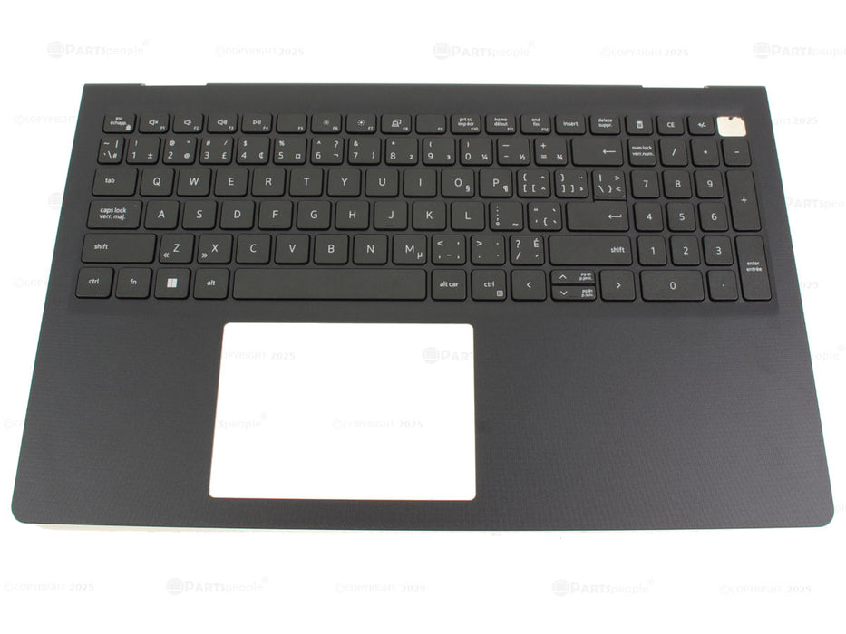 New French English Dell OEM Vostro 15 3520 3525 Palmrest Keyboard Assembly UMA No USB-C 88YX6 4XC2N