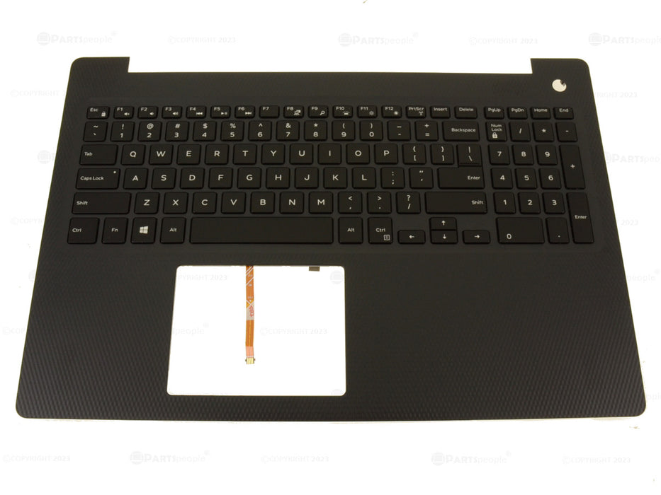 New Dell OEM Inspiron 3580 3581 3582 3583 3593 Backlit Keyboard Palmrest Assembly P4MKJ 4XDNR