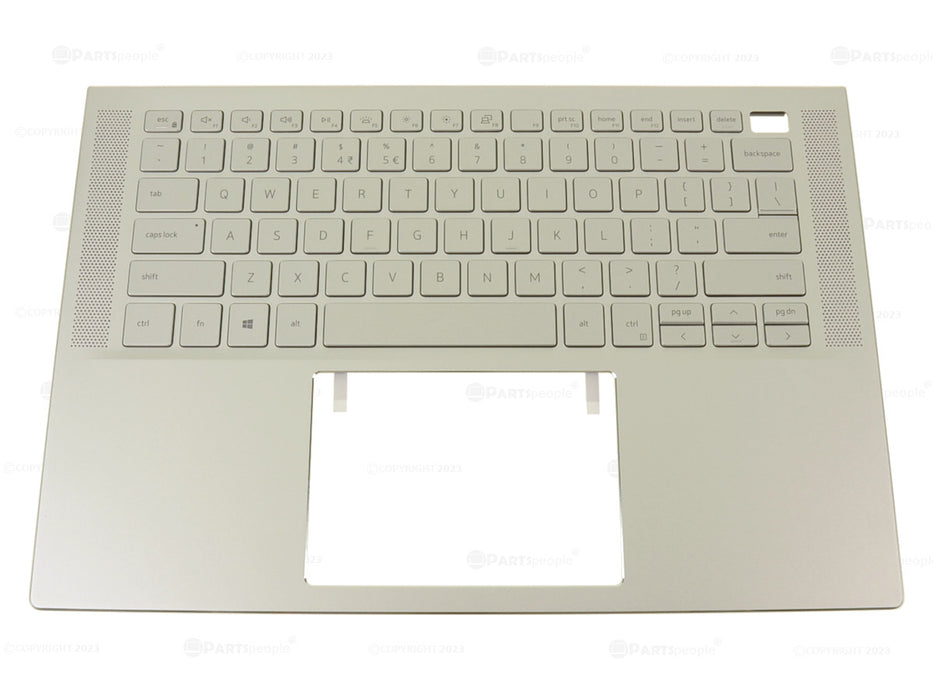 New US INTL Dell OEM Inspiron 7400 Backlit Keyboard Palmrest Assembly for 4-cell 4C K4MHC 4XG2T