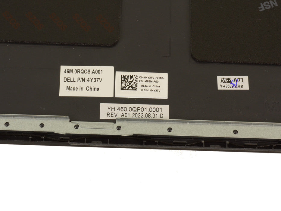 New Dell OEM Latitude 3520 15.6" LCD Back Cover Lid Assembly - 4Y37V