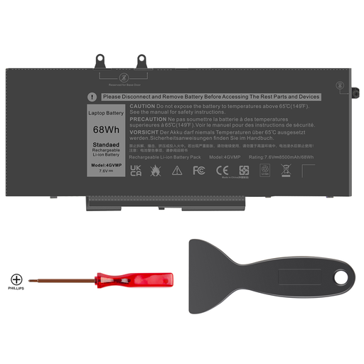 New Compatible Dell Inspiron 2-in-1 7590 7591 7791 Battery 68WH - LaptopParts.ca