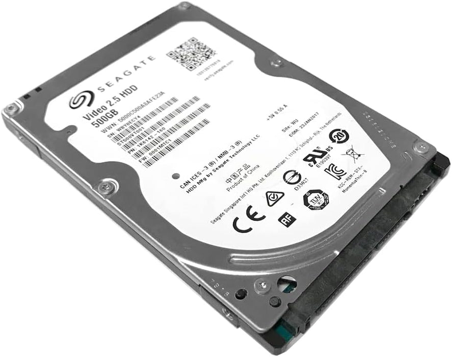 New Seagate Video 500GB 5400RPM SATA 2.5" Hard Drive for Laptops PS4 XBOX ST500VT000