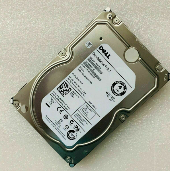 New Dell ST4000NM0023 4TB 7.2K 6G 128MB Cache 3.5″ SAS HDD Hard Drive 529FG 0529FG