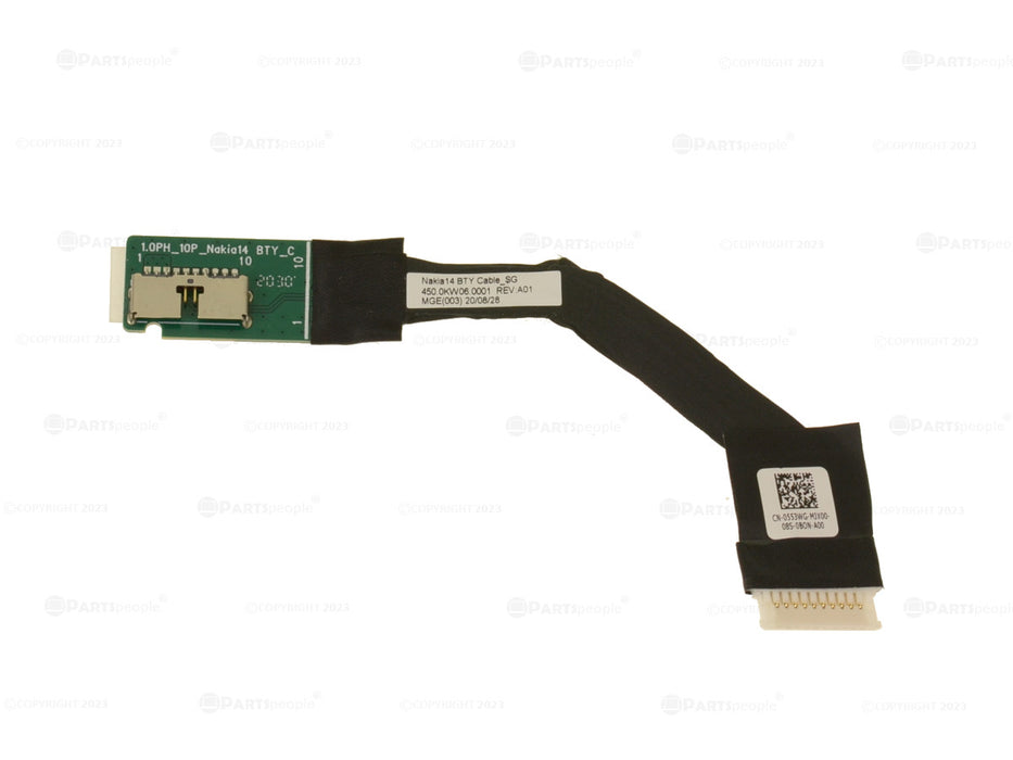 New Dell OEM Inspiron 7400 6-Cell Battery Extender Cable 6-Cell Only 553WG