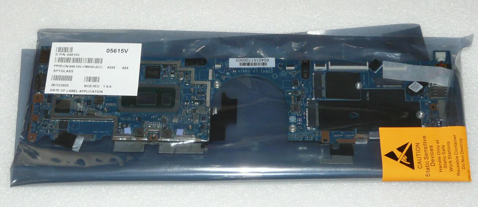 New Genuine Dell Latitude 7400 2-IN-1 Motherboard Intel i5 8265U 3.9GHZ 5615V
