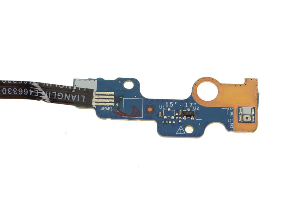 Dell OEM Inspiron 17 (5770 / 5775) Power Button Board with Cable - CAL70 F114P