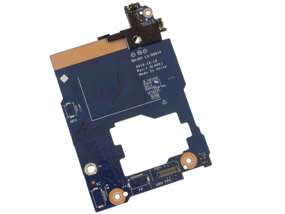 Dell OEM Latitude 5285 2-in-1 Tablet USH Board with Power Button / Windows Home Button Circuit Board - 59W5V