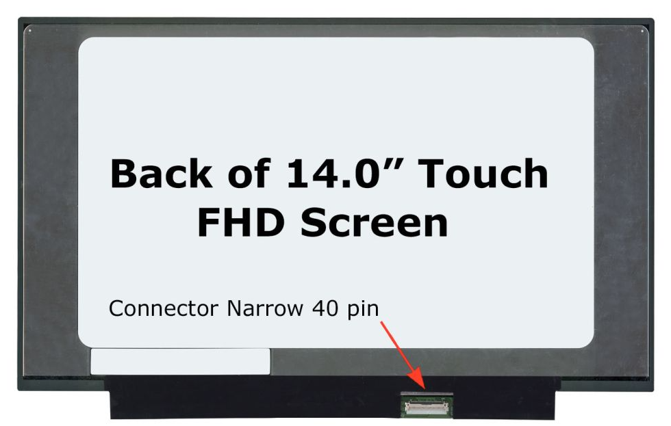 New Lenovo Chromebook Touch Screen R140NWFM R1 2.1 FRU 5D11J53858 EXACT Part Number