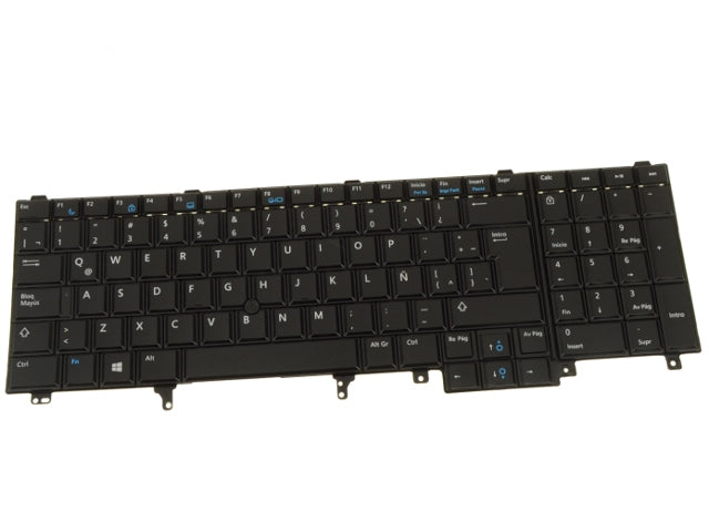 Refurbished Spanish Dell OEM Latitude E6540 Precision M6800 M4800 Laptop Keyboard 5FTN7