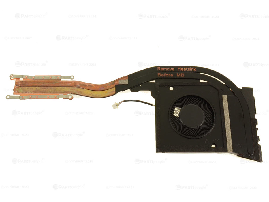 Used Dell OEM Latitude 7520 CPU Heatsink Fan Assembly 5GG6X