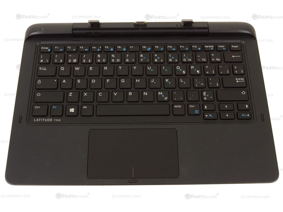 New French Canadian Dell OEM Latitude 13 7350 Tablet Mobile Keyboard Docking Station 5KC0R