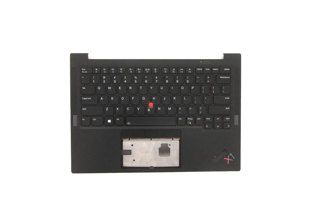 New Lenovo ThinkPad X1 Carbon 9th Gen (Type 20XW, 20XX) US English Keyboard Palmrest 5M11C53235
