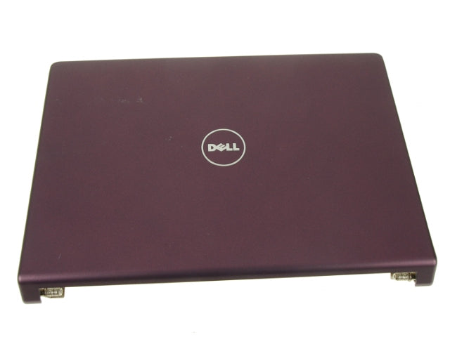 New Purple Dell OEM Studio 1458 1457  14" LCD Back Cover Lid Top Plastic  Hinges 5PPDY
