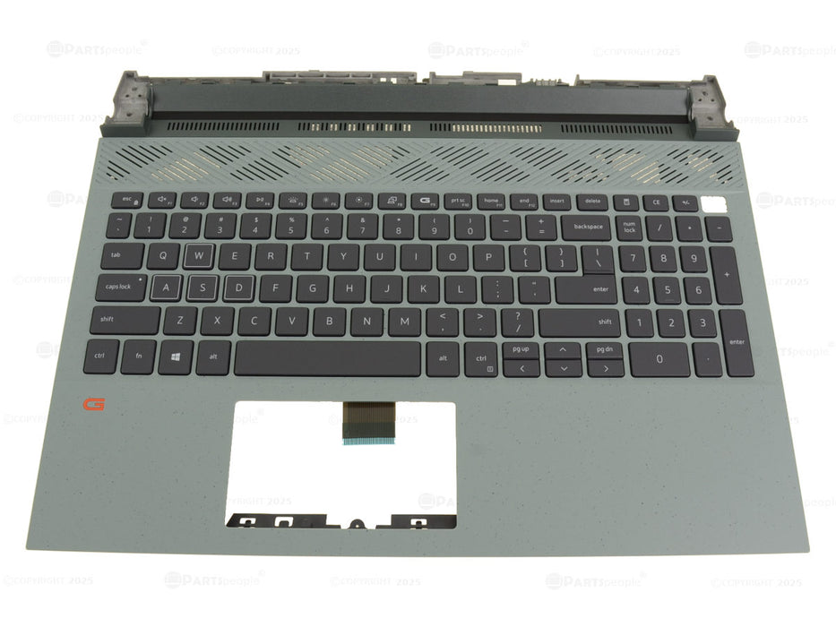 New Dell OEM G Series G15 5510 5511 5515 Palmrest RGB 4-Zone Backlit Keyboard Assembly -PG5T2KD