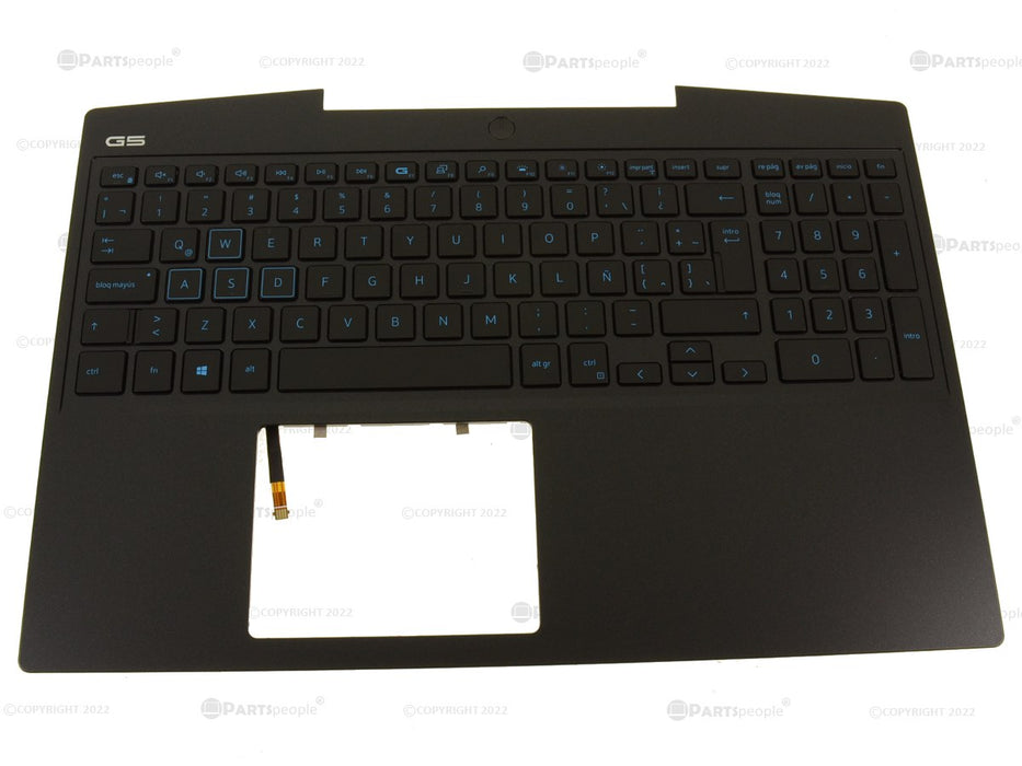 Refurbished SPANISH Dell OEM G Series G5 5500 Palmrest Backlit Keyboard Assembly -PG3 Cell 5VJWC