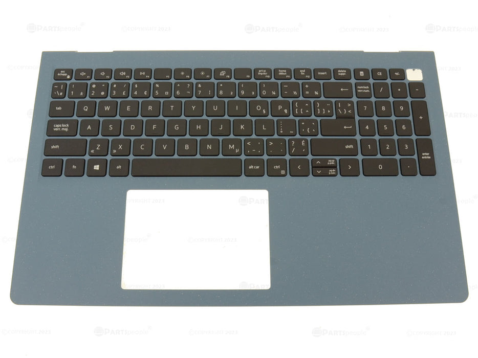 New French English Dell OEM Inspiron 3510 3511 3515 Palmrest Keyboard Assembly 5VKXH