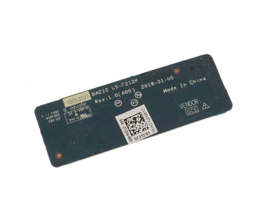 Dell OEM XPS 15 (9575) Junction Circuit Board for Palmrest - 5W3TN