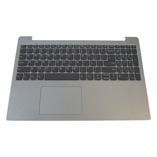 New Lenovo 5CB0R16743 Silver Palmrest w/ Keyboard & Touchpad *Round Adapter Plug - LaptopParts.ca