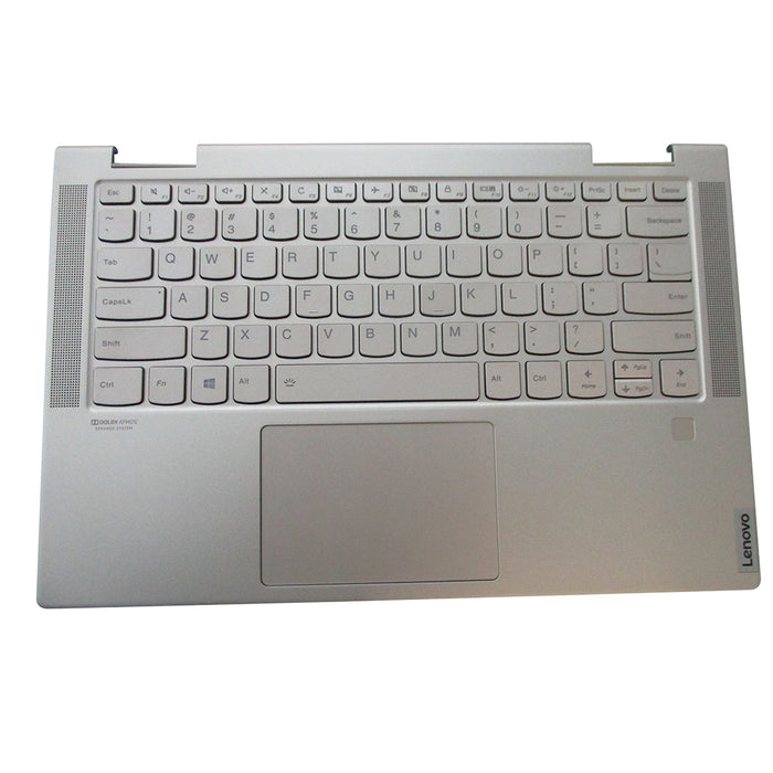 New Lenovo Yoga C740-14IML 81TC Palmrest w/ Backlit Keyboard & Touchpad 5CB0U43990
