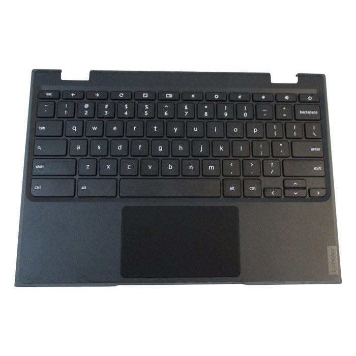 New Lenovo 100E Chromebook 2nd Gen MTK 2 Palmrest w/ Keyboard & Touchpad 5CB1E21835 - LaptopParts.ca