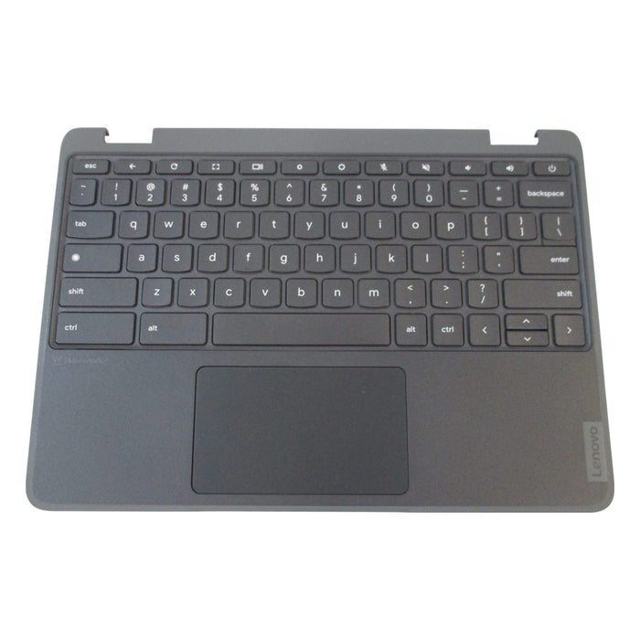 New Lenovo 100e Chromebook Gen 4 Palmrest w/ Keyboard & Touchpad 5CB1M21496 - LaptopParts.ca