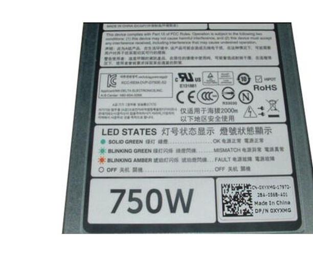 New Dell PowerEdge R620 720 Power Supply 750W 5NF18 05NF18 CN-05NF18 - LaptopParts.ca