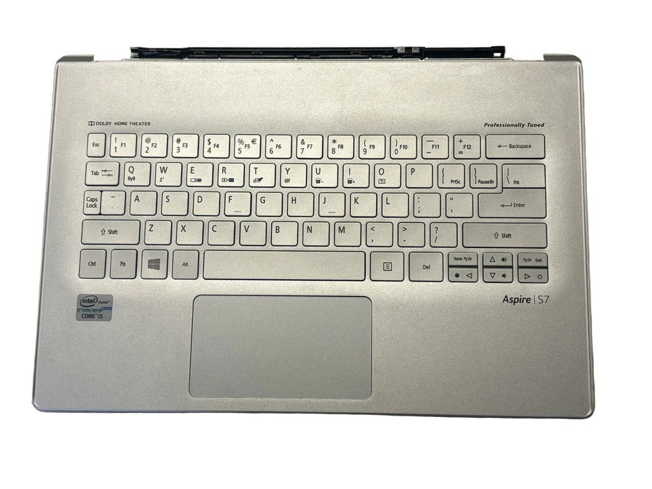 Acer Aspire S7-391 Palmrest with US English Keyboard and Touchpad 60.4WE09.001 - LaptopParts.ca