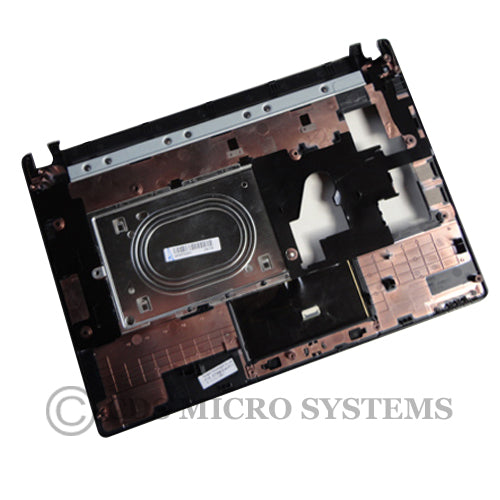 New Acer Aspire One D255 D255E Netbook Palmrest & Touchpad Black w/ Grey Trim - LaptopParts.ca