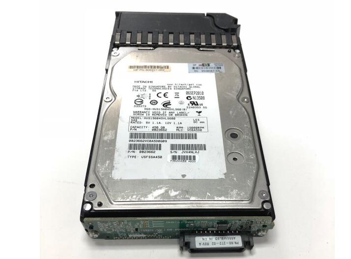 New HP ENTERPRISE 450GB 15K LFF SAS 3.5” DUAL PORT HARD DRIVE With TRAY 601776-001