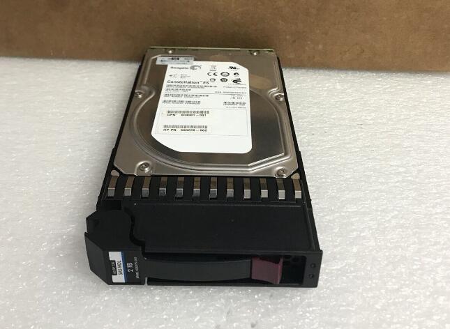 New HP 2TB 6G SAS 7.2K RPM 3.5″ dual port mdl hard drive AW555A 605475-001 P2000