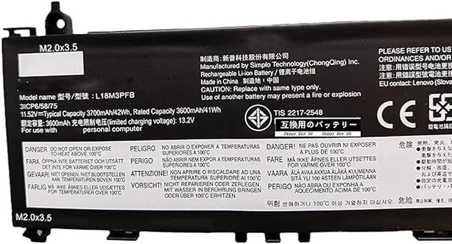 New Genuine Lenovo IdeaPad 5B10W67282 5B10W67290 Battery 42WH - LaptopParts.ca
