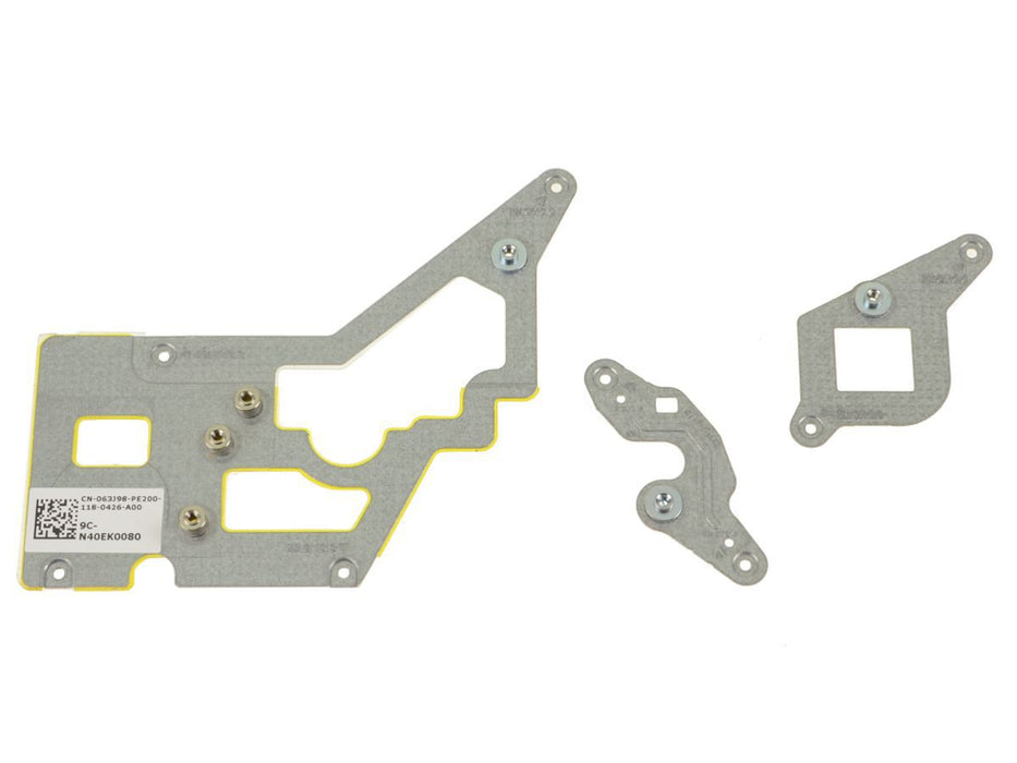 Used OEM Alienware m17 Keyboard Mounting Brackets Kit 3pcs 63J98