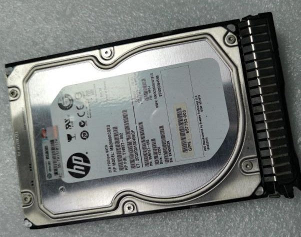 New HP PROLIANT G8 G9 2T hot-swap 3.5″ LFF SATA 6Gb/s 7.2K Hard drive 658079-B21 658102-001