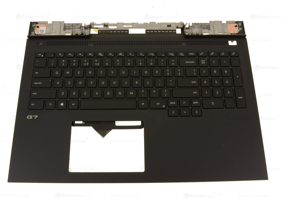 New Dell OEM G Series G7 7700 Palmrest Backlit Keyboard Assembly US INTL -EG66MGV
