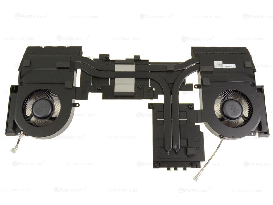 New OEM Alienware Area-51m R2 CPU Graphics Cooling Heatsink Fan Assembly GTX 67X3P
