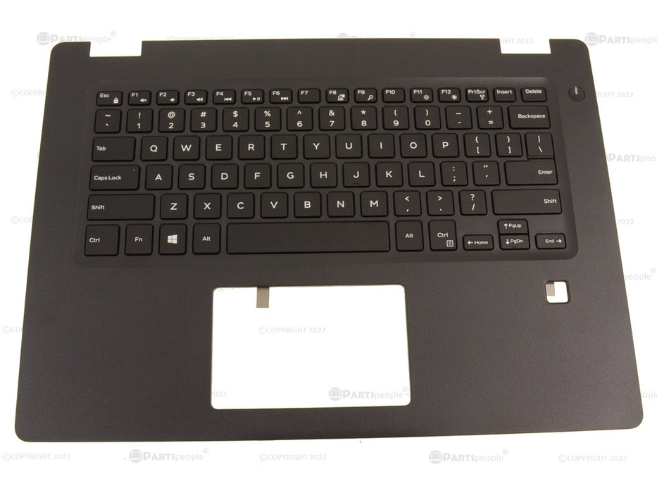 Nouveau repose-mains clavier Dell OEM Latitude 3490 pour lecteur d'empreintes digitales sans rétroéclairage 6CTRX