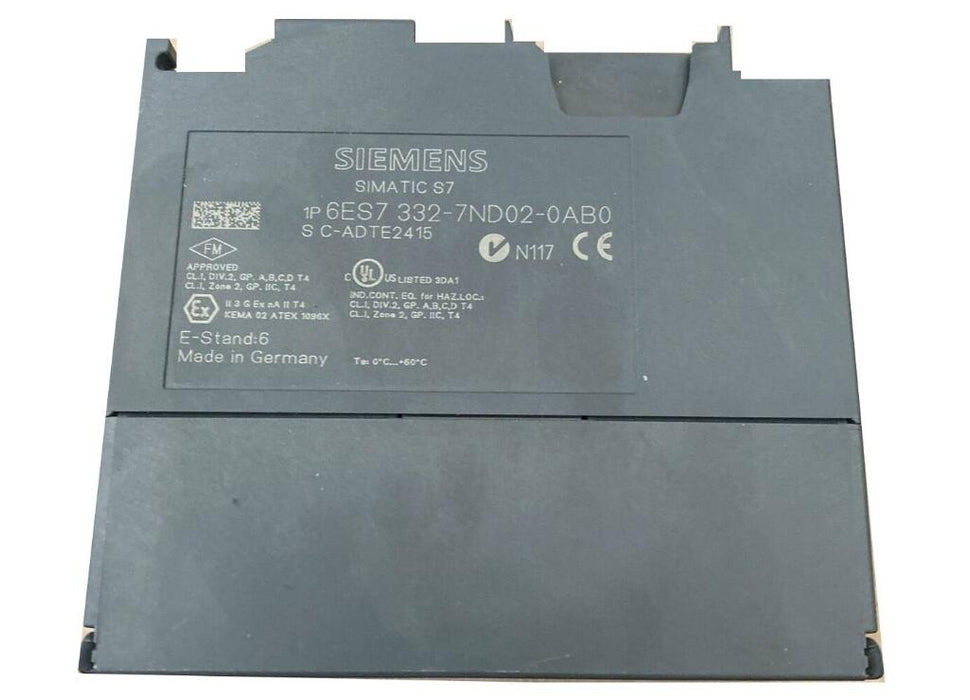 6ES7332-7ND00-0AB0 SIEMENS | SIMATIC S7-300, ANALOG OUTPUT SM 332