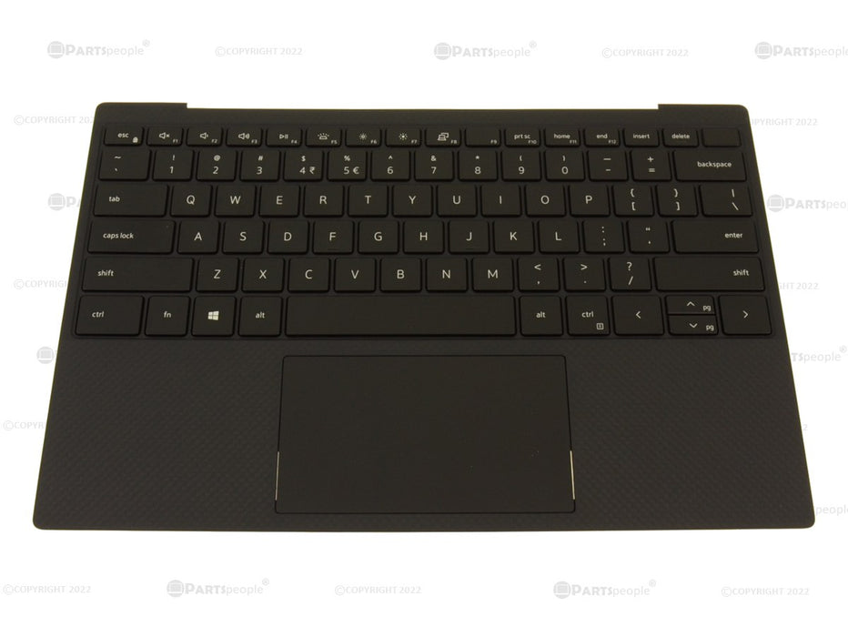 New US INTL Dell OEM XPS 9300 Backlit Keyboard Touchpad Palmrest Assembly 6JC7G Y75C4