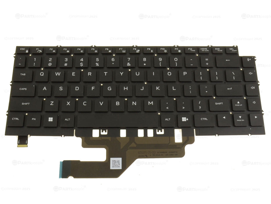 New OEM Alienware x14 R2 Backlit Laptop Keyboard Assembly 6N8R6
