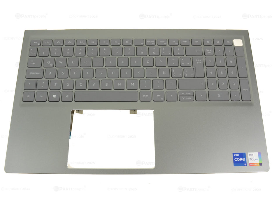New Spanish Dell OEM Inspiron 5510 5515 Laptop Backlit Keyboard Palmrest Assembly