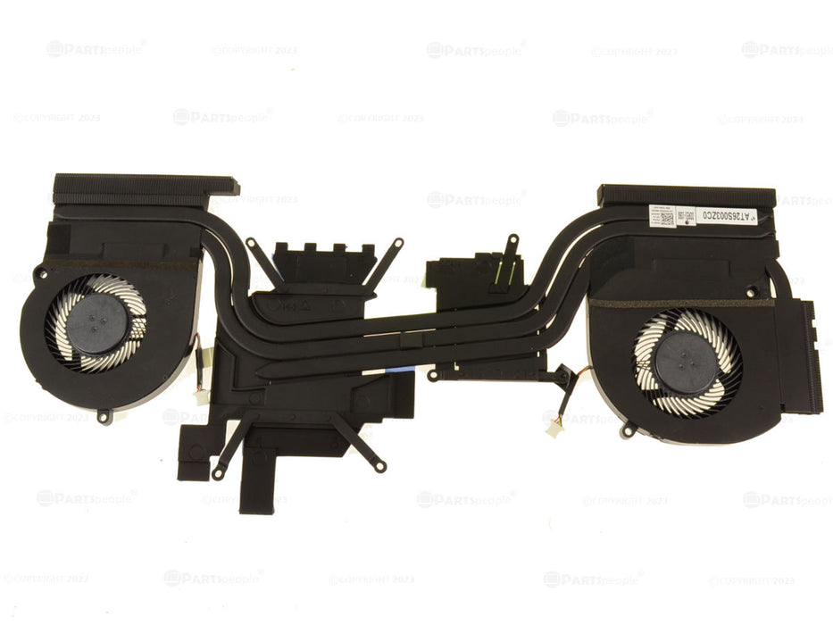 New OEM Alienware 15 R4 CPU Graphics Cooling Heatsink Fan Assembly Nvidia GTX 1080 6VKKX - LaptopParts.ca