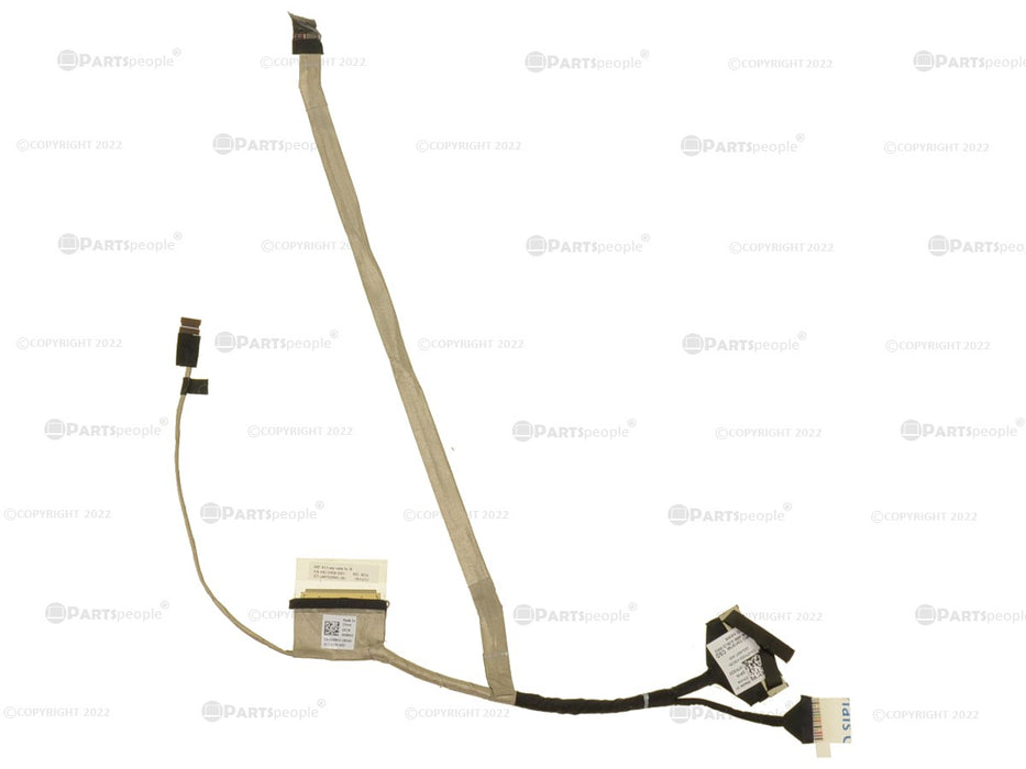 Used Dell OEM Latitude 3310 2-in-1 13.3" Touchscreen FHD Ribbon LCD Video Cable IR Cam 6X863