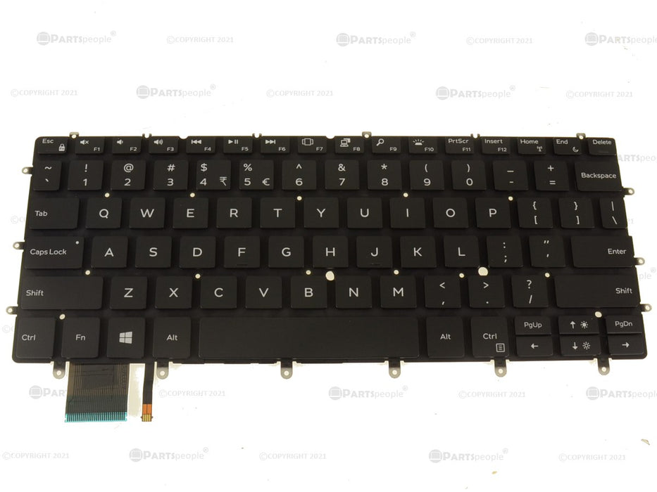 Refurbished US INTL Dell OEM XPS 9370 9380 7390 Laptop Backlit Keyboard 6Y7DJ