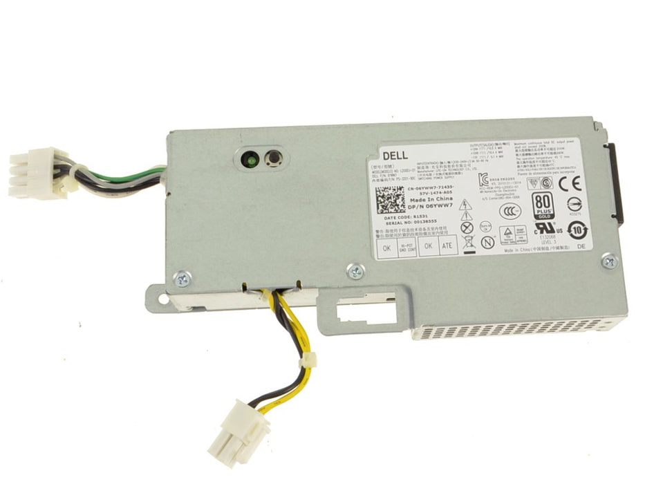 Refurbished Dell OEM Optiplex 9020 Ultra Small Form Factor USFF Desktop 200 Watt Power Supply 6YWW7