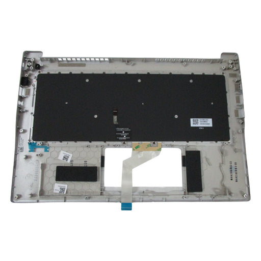 New Acer Swift SF314-59 Silver Palmrest w/ Backlit Keyboard 6B.A0MN2.001 - LaptopParts.ca
